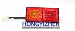 left rear tail light