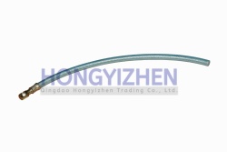 Топливопровод бак - фильтр DL190-12 Xingtai 120, L общ. - 420; Ø шланга внутр. - 8; Ø под болт - 12 Fuel Pipe: Tank to Filter, DL190-12 Xingtai 120, Total Length – 42mm; Inner Hose Diameter – 8 mm; Bolt Hole Diameter – 12 mm deli