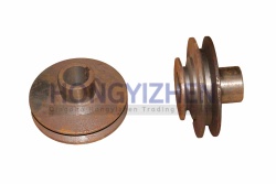 TY295IT.4.2-9a Crankshaft Pulley TY295 Xingtai 220/224 jiangdong