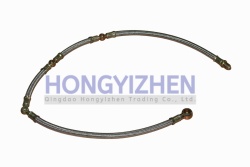 KM385T-10400-2 Топливный шланг (обратка)  КМ385ВТ DongFeng 240/244, Foton 240/244, Jinma 240/244 KM385T-10400-2 Return Oil Pipe (Fuel Line) KM385BT DongFeng 240/244, Foton 240/244, Jinma 240/244 laidong