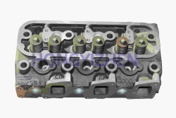 Головка блока цилиндров КМ385ВТ в сборе с клапанами заряженная Cylinder head KM385BT assembled with charged valves laidong