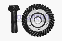 Main and driven bevel gear (front axle) L-175 mm Z-30/Z-8 Xingtai xingtai