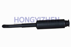 Muffler for TU2100IT engine with 4-bolt mounting, Xingtai 22xingtai