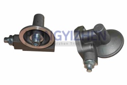LL480-09320 Oil Filter Bracket with Valve Type 1 KM385BT for DongFeng 240/244, Foton 240/244, Jinma 240/244 jinma