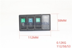 левый кулисный переключатель,FT300.48D.2.3